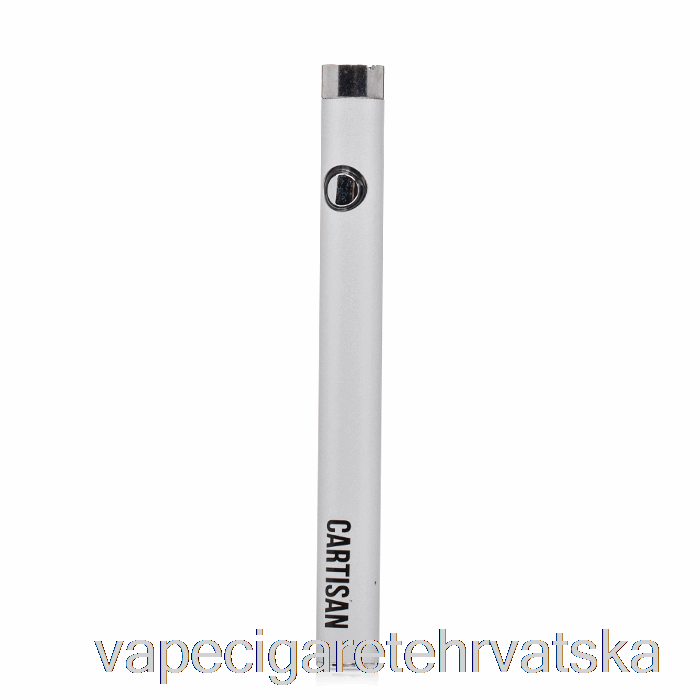 Vape Cigarete Cartisan Slim Button 280 510 Baterija Srebrna